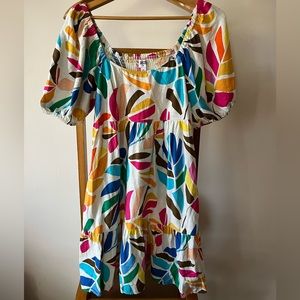 Tabitha Brown puff sleeve dress